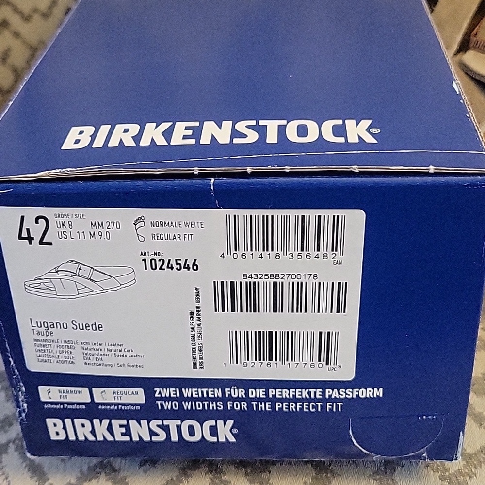 Birkenstock Lugano Soft Footbed Taupe - Picture 4 of 6